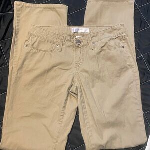 Women's Tan Jeans
